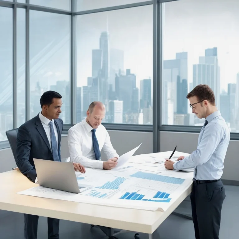 رسم بياني يوضح مراحل تأطير الصفقة العقارية